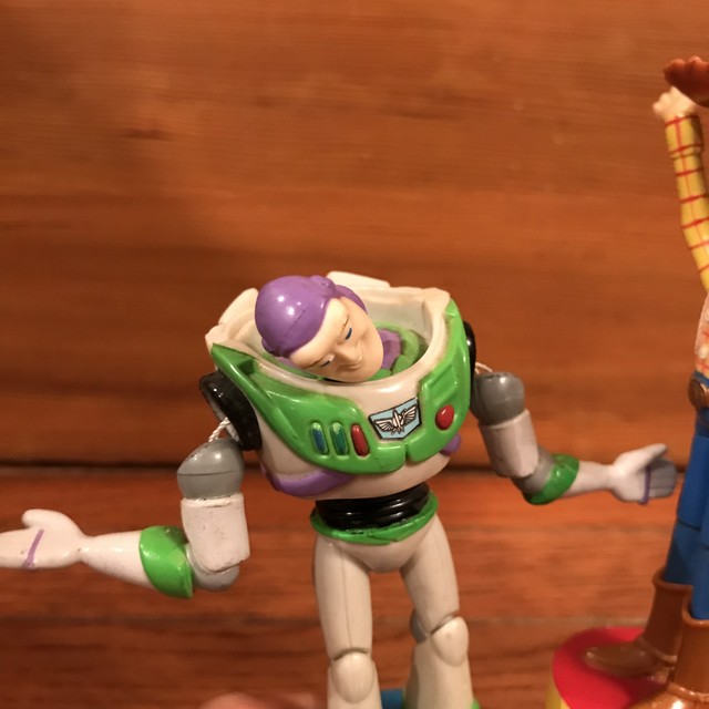 トイストーリー バズライトイヤー ウッディ くねくね人形 フィギュアセット ヴィンテージトイ Honey Antique ヴィンテージ アメリカン雑貨 アンティーク アメトイ インテリア小物 ミールトイのお店
