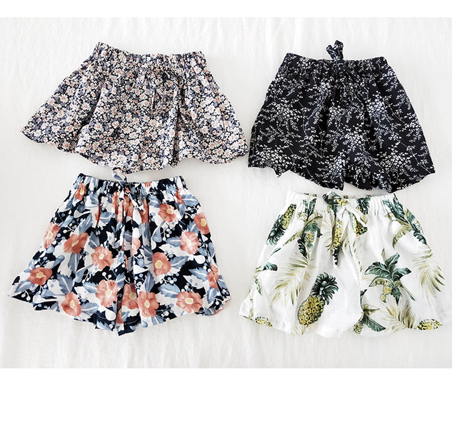 Sale 即納 プリントショートパンツ 韓国子供服 韓国こども服 Sale 即納 プリントショートパンツ 韓国子供服 韓国こども服