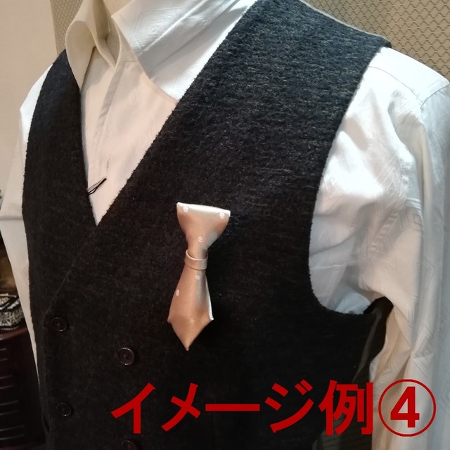 送料無料 9 リボンのタックピンブローチ ラペルピン メンズ レディース アクセサリー おしゃれ ミニネクタイ 人気 コーデ プレゼント Cozyrose コージーローズ