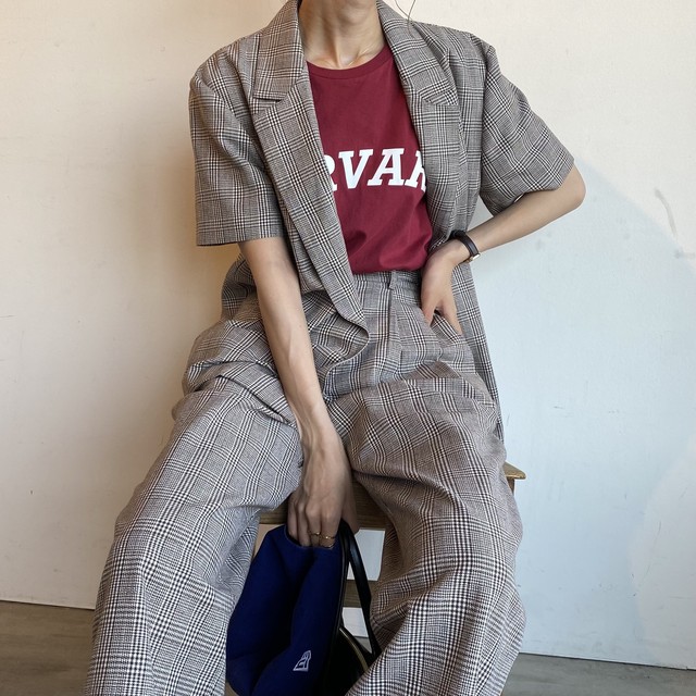 check set up【long pants ver.】
