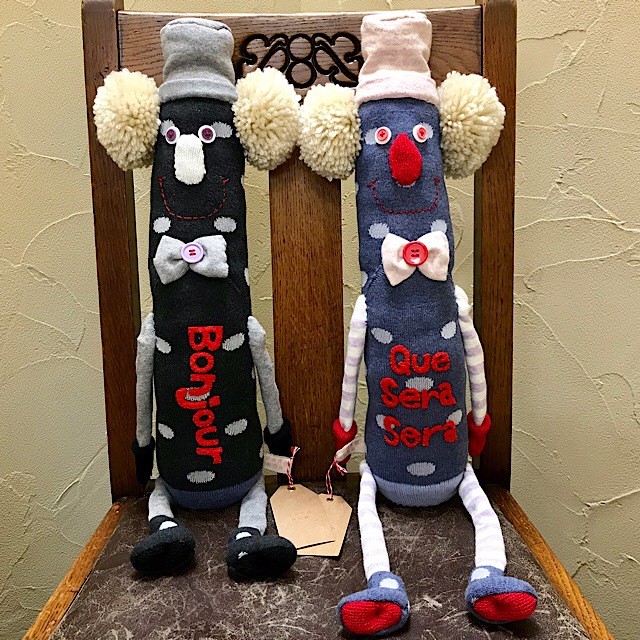 くつ下ポムポムさん Gorohon ゴロホン さんの手作り靴下人形 Goodsmarket Online