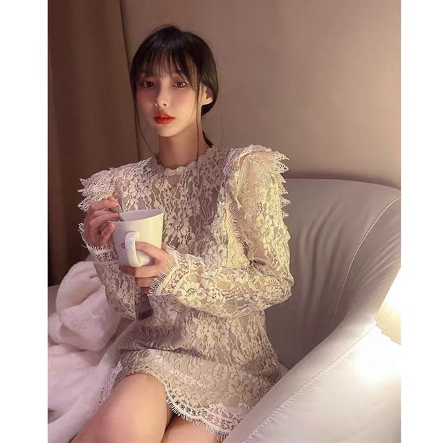 total lace dress
