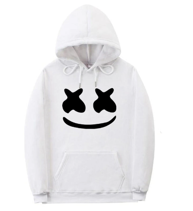 日本未発売 Dj マシュメロ Marshmello パーカー スウェット 白 新品 送料無料 Select Shop Salu