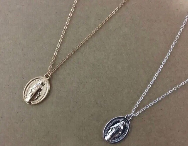 マリアネックレス チェーンネックレス メンズ レディース ネックレス O Kun Churan