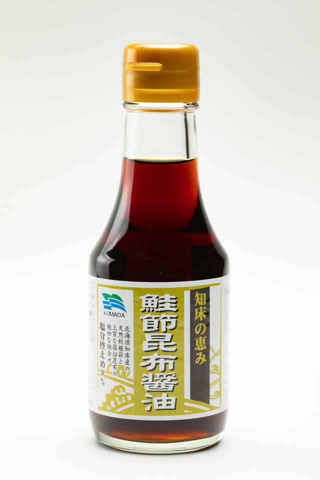 くまだ様 知床の恵み 鮭節昆布醤油150ml