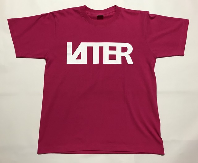リミテッドエディションlaiter Logo Tシャツ ショッキングピンク Laiter