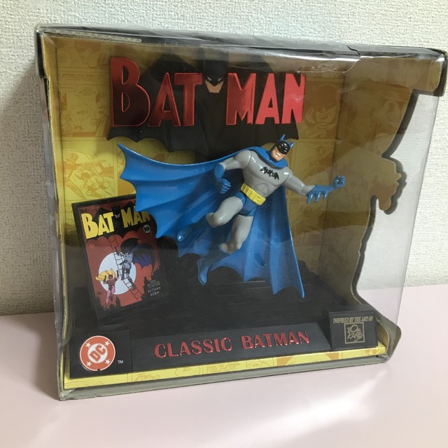 90 S クラシックバットマン Classic Batman ケナー社製 箱付きフィギュア 未開封 ヴィンテージのアメリカントイ Honey Antique ヴィンテージ アメリカン雑貨 アンティーク アメトイ インテリア小物 ミールトイのお店