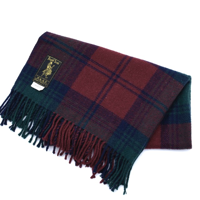 Vintage Made in Great Britain Royal Scot stole