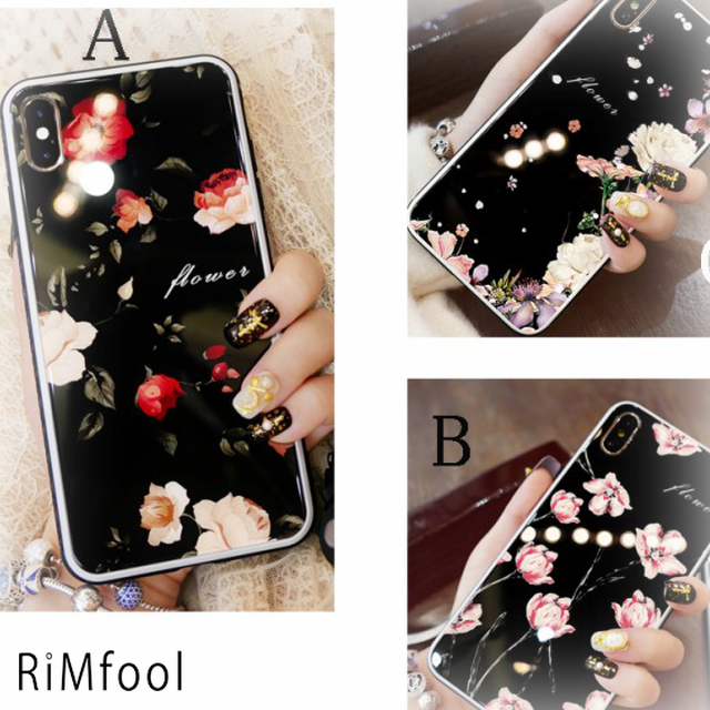 Phonex Iphonexs Iphone Xr Iphone Xs Max ケース 機種対応スマホケース可愛い 花柄 Iphoneケース シリコンケース Rimfool