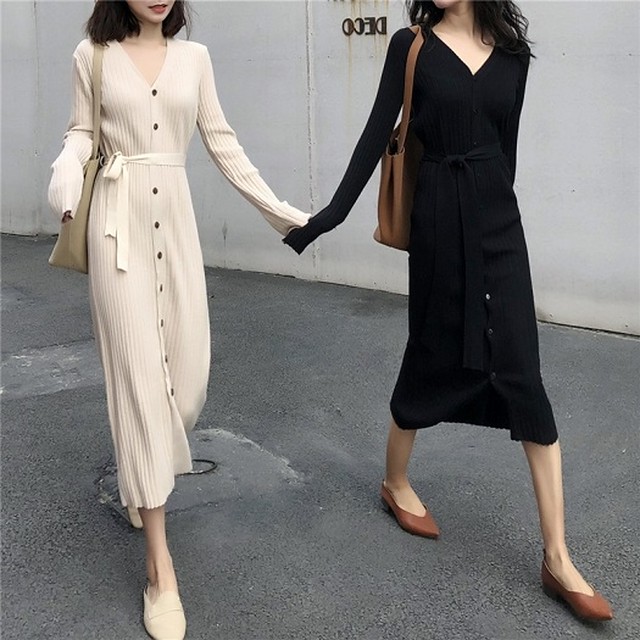 きれいめ ニットワンピース お呼ばれ ワンピースレディース 大人 ミモレワンピース きれいめ ミモレ丈 ミモレワンピース レディース オフィス ワンピース レディース Jm9195 Dress Plaatje