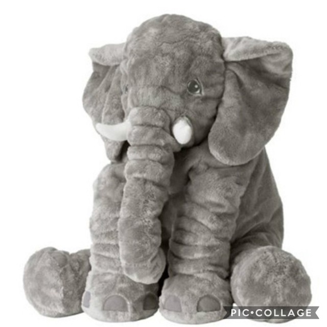 送料無料 数量限定入荷 予約販売 ぞうさんふわふわぬいぐるみ 60cm Muccu Baby Kids