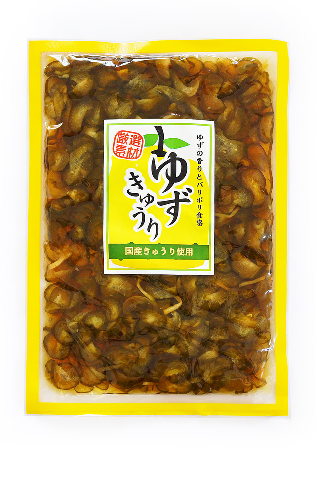 ゆずきゅうり!さっぱりなのにあとを引く ゆずの風味がアクセント!