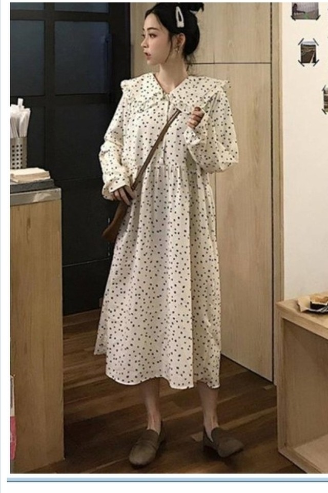 クラシカル ワンピース ワンピース レディース 長袖ワンピース 花柄 Vネック ベルスリーブ 透け感 シフォン きれいめ 大人可愛い カジュ Basecamp49