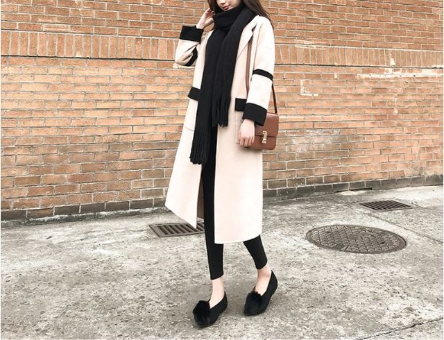 チェスターコート コート アウター レディース 春 40代 きれいめ 春夏 50代 30代 バイカラー ポケット付き 長袖 おしゃれ 無地 カジュアル 暖かい Dress No Sato