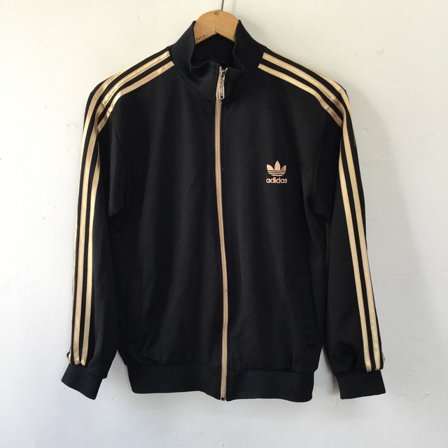 90 S Adidas ジャージ 黒金 Barok Used Clothes