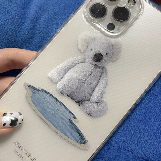 中国 人気ブランド コアラ ぬいぐるみ ドール プール シュール かわいい スマホケース Wanderlust Club 海外 雑貨 文具 クリエーターグッズセレクトショップ