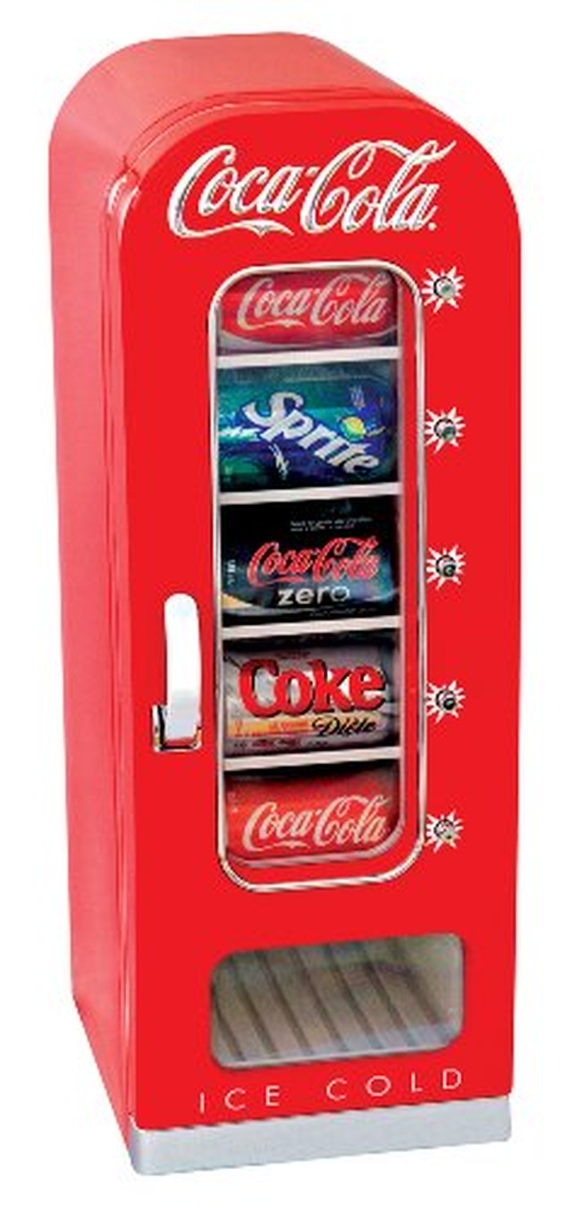 Coca Cola コカ コーラ レトロ調 コカコーラ 自動販売機型冷蔵庫 レトロベンディングマシーン Cvf18 G 10缶収納型 Vending Fridg 並行輸入品 Zakkaplusia