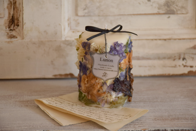 ドライフラワーキャンドルss Lunon Candle ドライフラワーキャンドルss Lunon Candle