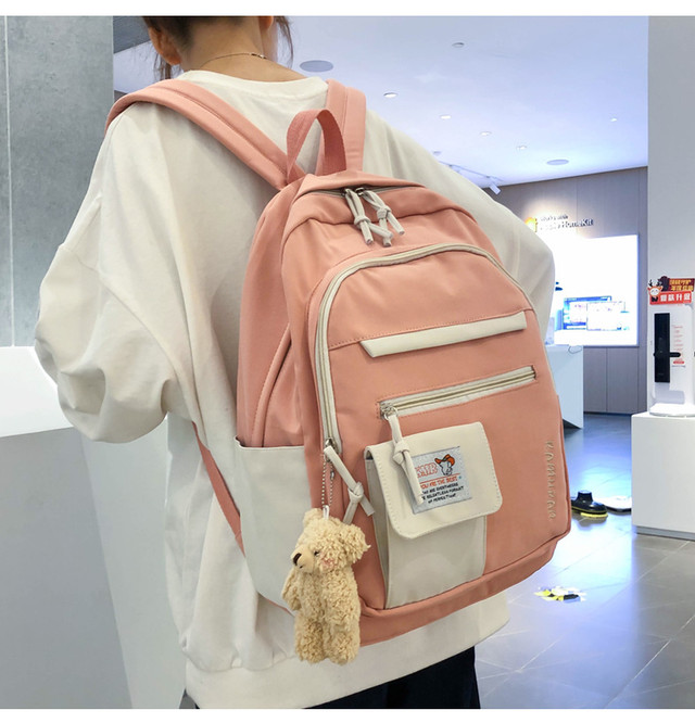 新品 原宿系 バックパック リュック セカンド ボストン ショルダー バニティ クラッチ トート 春 夏 秋 冬 お出かけ 買い物 通勤 通学 2way 3way バックパック メッセンジャー ボディバッグ A Kurie