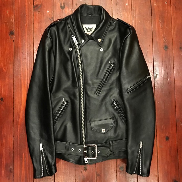 666 Leather Wear トリプルシックスレザーウエア Ljm 10tf Tight Fit Front Belt Riders Jacket Speed Spunky 69