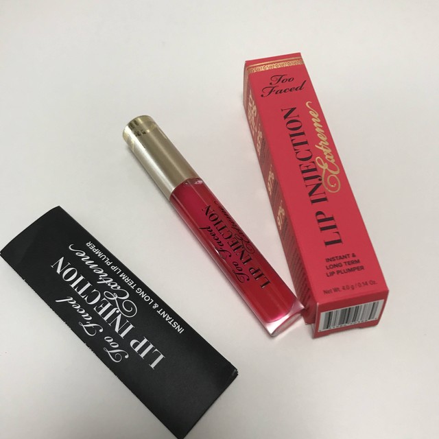 Too Faced Lip Injection Extreme Plumping Lip Gloss Pink Punch リッププランパー ピンクパンチ Mondoudou Shop