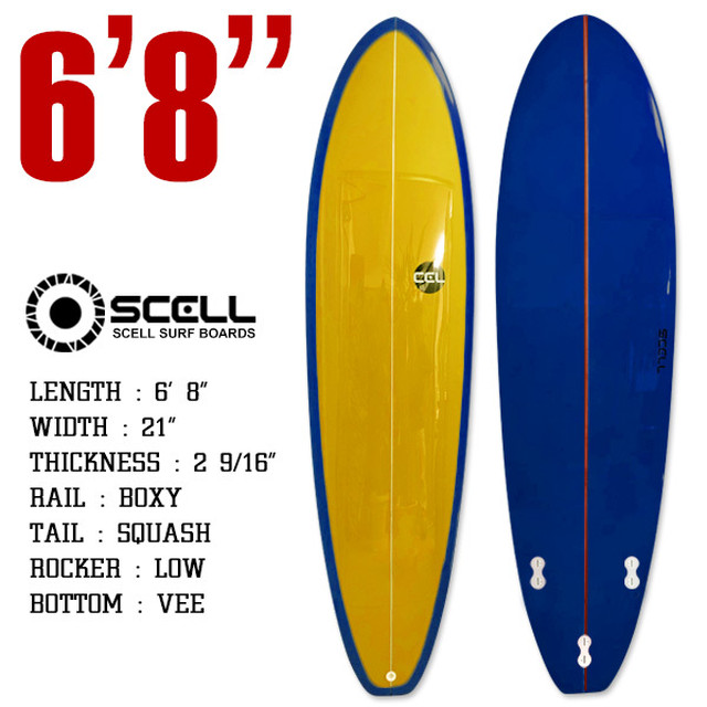 激得 ファンボード6 8 Bnn Scell Surfboards