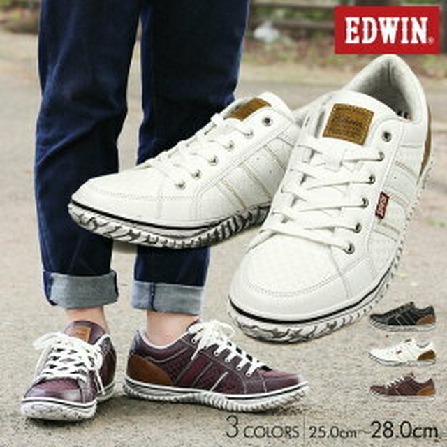 Edwin エドウィン 靴 ローカットスニーカー Luckyshoes