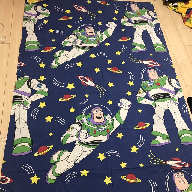 ビンテージ 布団カバー トイストーリー 大柄 0030 Vintage Shop Hota