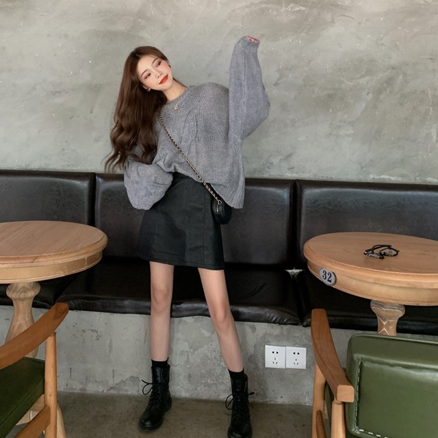 送料無料 レースアップブーツ ブラック マーチンブーツ オルチャン 韓国ファッション プチプラ Melty Alice