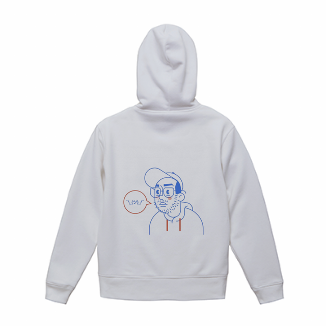 パーカー 変なおじさん Crazymonky