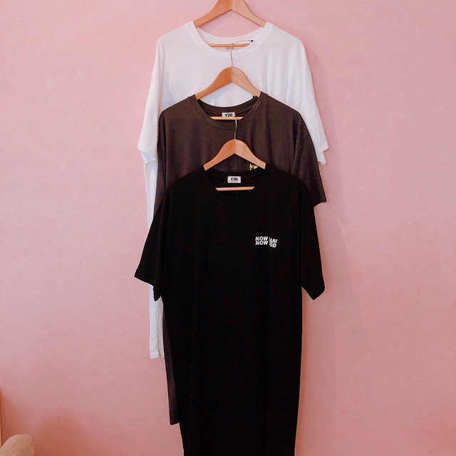 バックプリントtシャツワンピ Very Very