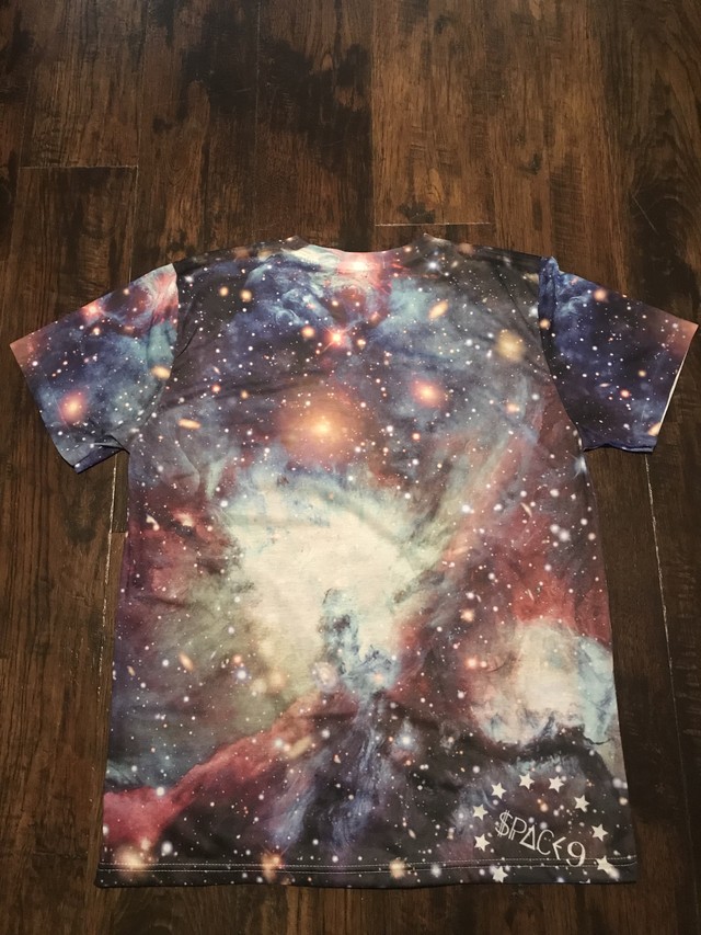 Spack9 Tシャツ 宇宙柄 Maze