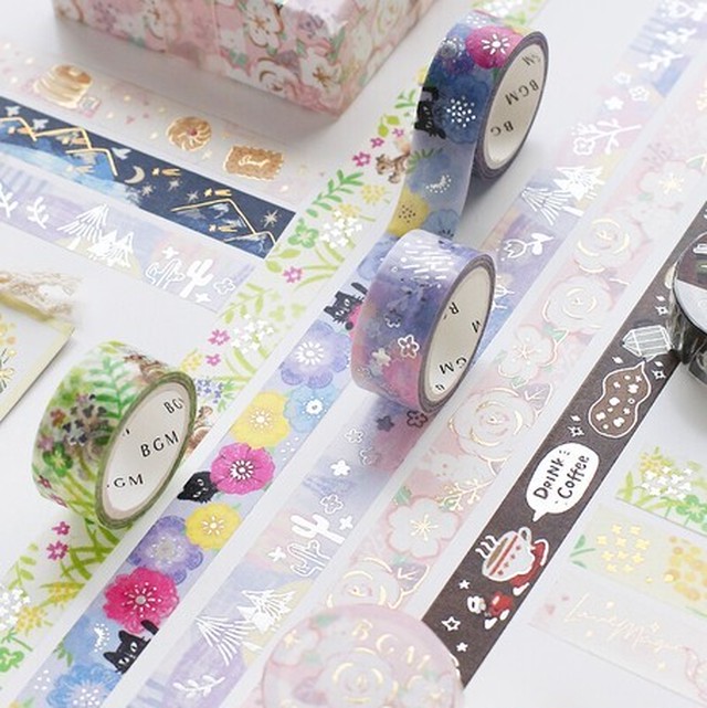 Bgm マスキングテープ スペシャル クレヨンランド 星の山 15mm Masking Tape Cherish365 Zakka