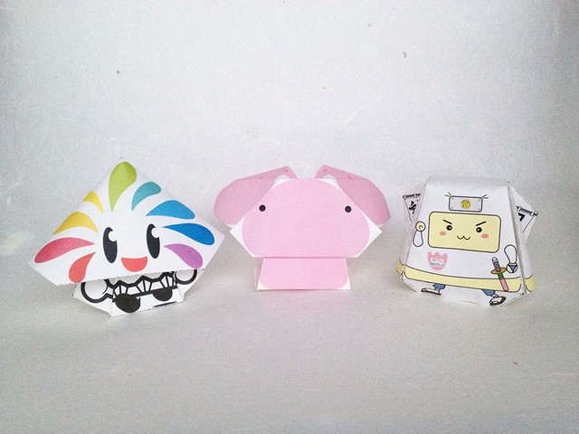 越後長岡 キャラクターおりがみ オリガミデザイン