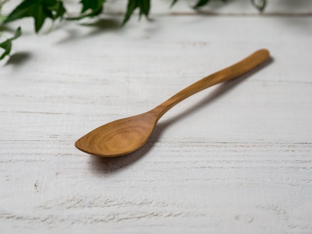 ヤマザクラ材 ディナースプーン(カレースプーン・木の匙・木製カトラリー)/Canaria Wood Works