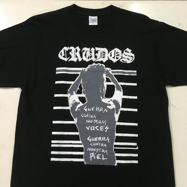 Los Crudos Usedバンドtシャツ うずまき堂