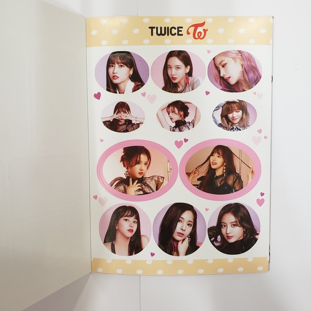 Twice ステッカーブック キラキラ韓流商店 旭川店