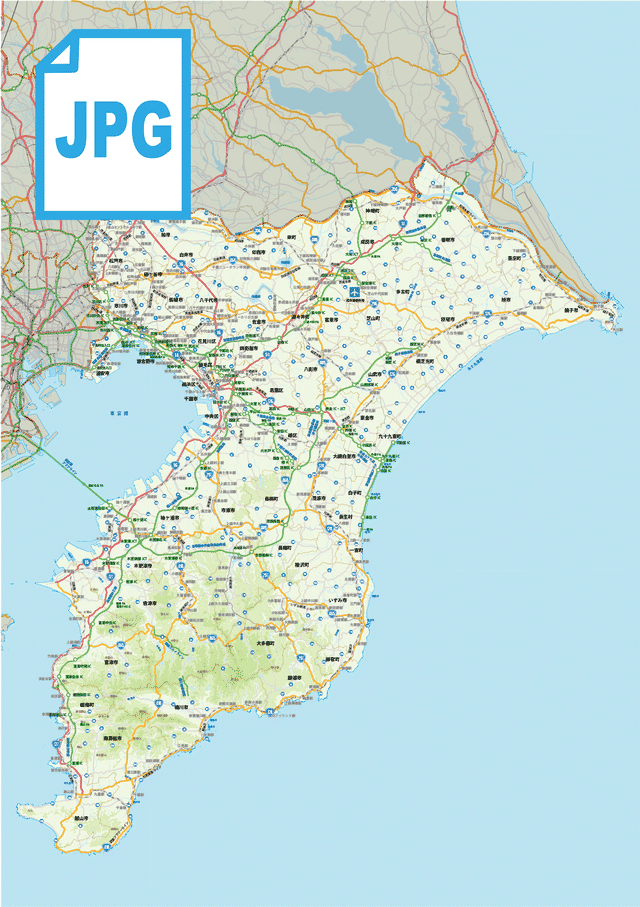 都道府県地図フル情報 画像jpg 1280px Map Data Store 地図データ 白地図 販売
