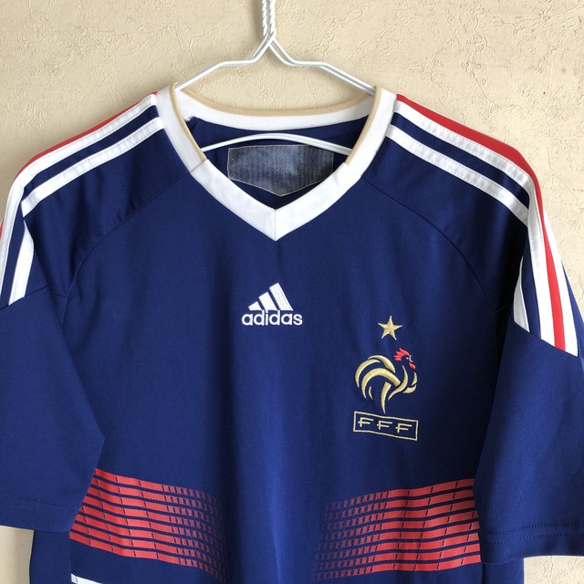 Mサイズ程 Adidas フランス代表 10年モデル W杯モデル オーセンティック ユニホーム Ringhio Used Store