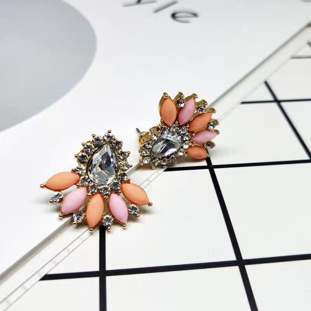 【即納】flower elegant earrings