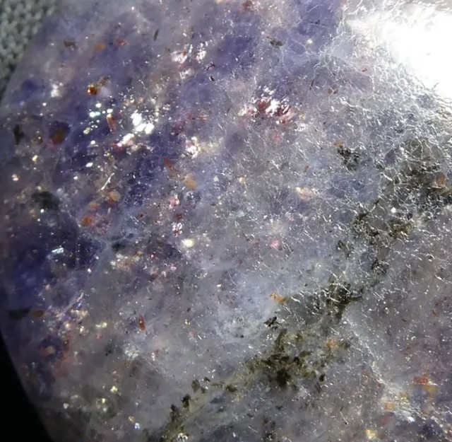 59ct 超高品質アイオライトサンストーン レピドクロサイト 鱗鉄鉱 アイオライト Fatepiece 328 Fate Piece 天然石ショップ