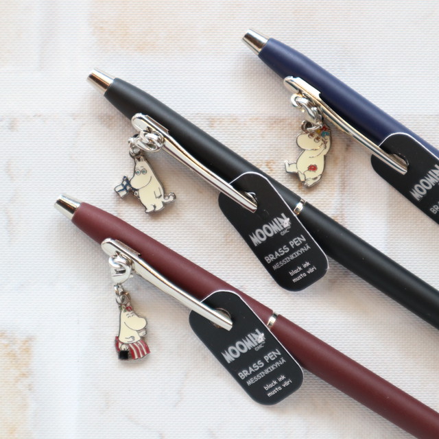 ムーミンキャラクター チャームボールペン Soleil