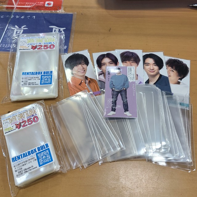 126 Asm21デタカ 小 スリーブ ジャニーズ 38 78 100枚入 レンタルボックス バルブ