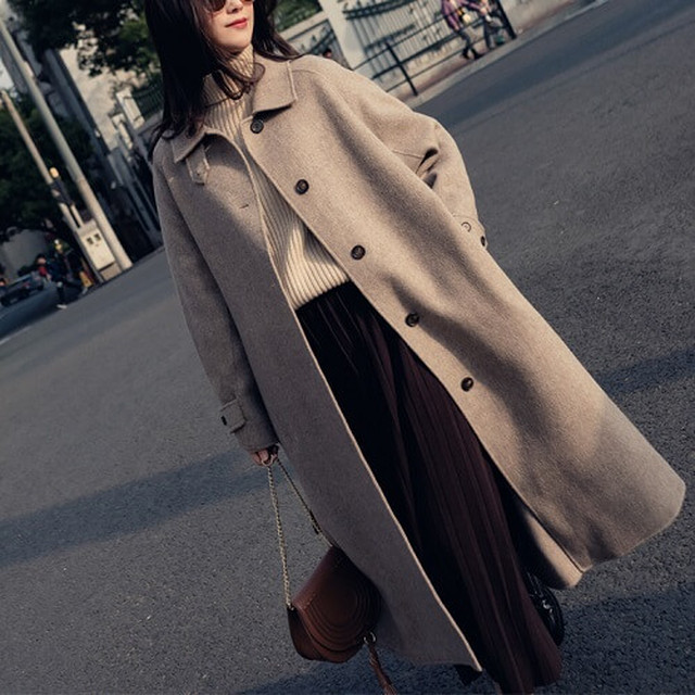 Hd限定レディース ウール コート 人気のファッション画像