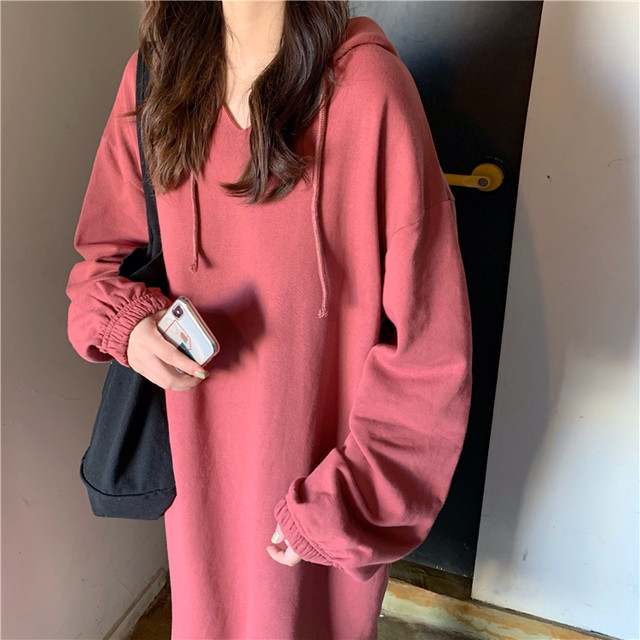 ゆるパーカーワンピース 【Loose Parker one-piece】