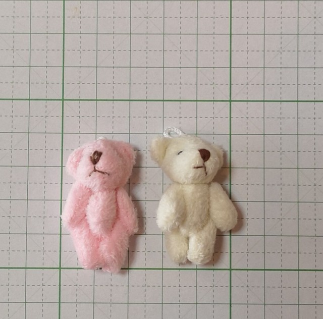 ミニ テディベア ルルベちゃんクマちゃん Ahbonbon