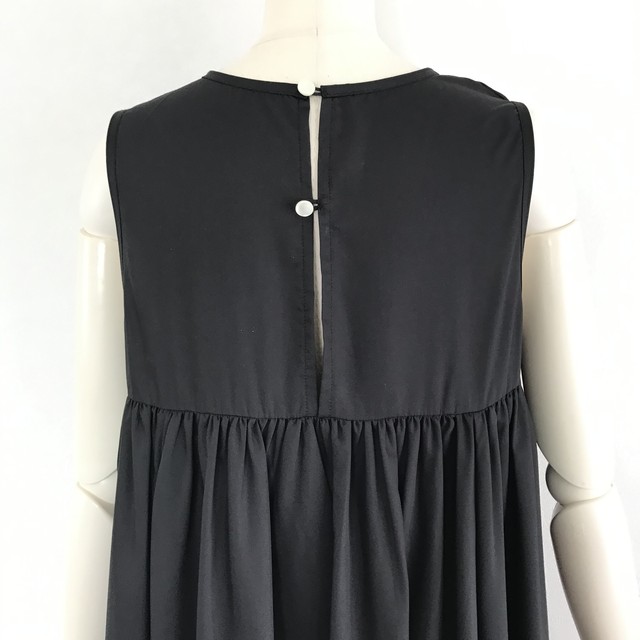 ギャザーマキシワンピース Tinoir