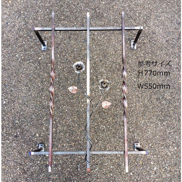 アイアン製 面格子 つる薔薇 モニター限定大特価 国産 高級 防犯 外壁装飾 お洒落 ローズアンティーク調 バラ ステンレス 薔薇のインテリア エクステリア専門店 プリンシアローズ