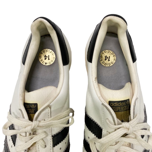 70 S Adidas Superstar フランス製 金ベロ スーパースター Size 14 Fovos