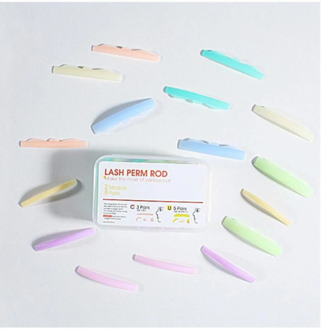 ラッシュパーマロッド 8種類 まつげエクステ商材 Flap Eyelashes フラップアイラッシュ